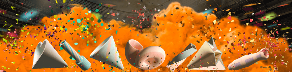 CONFETTI - World Cup 3D objects