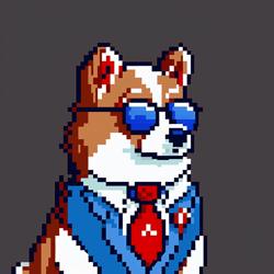 whats da dog doing