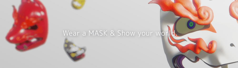 AR Mask Club kitsune