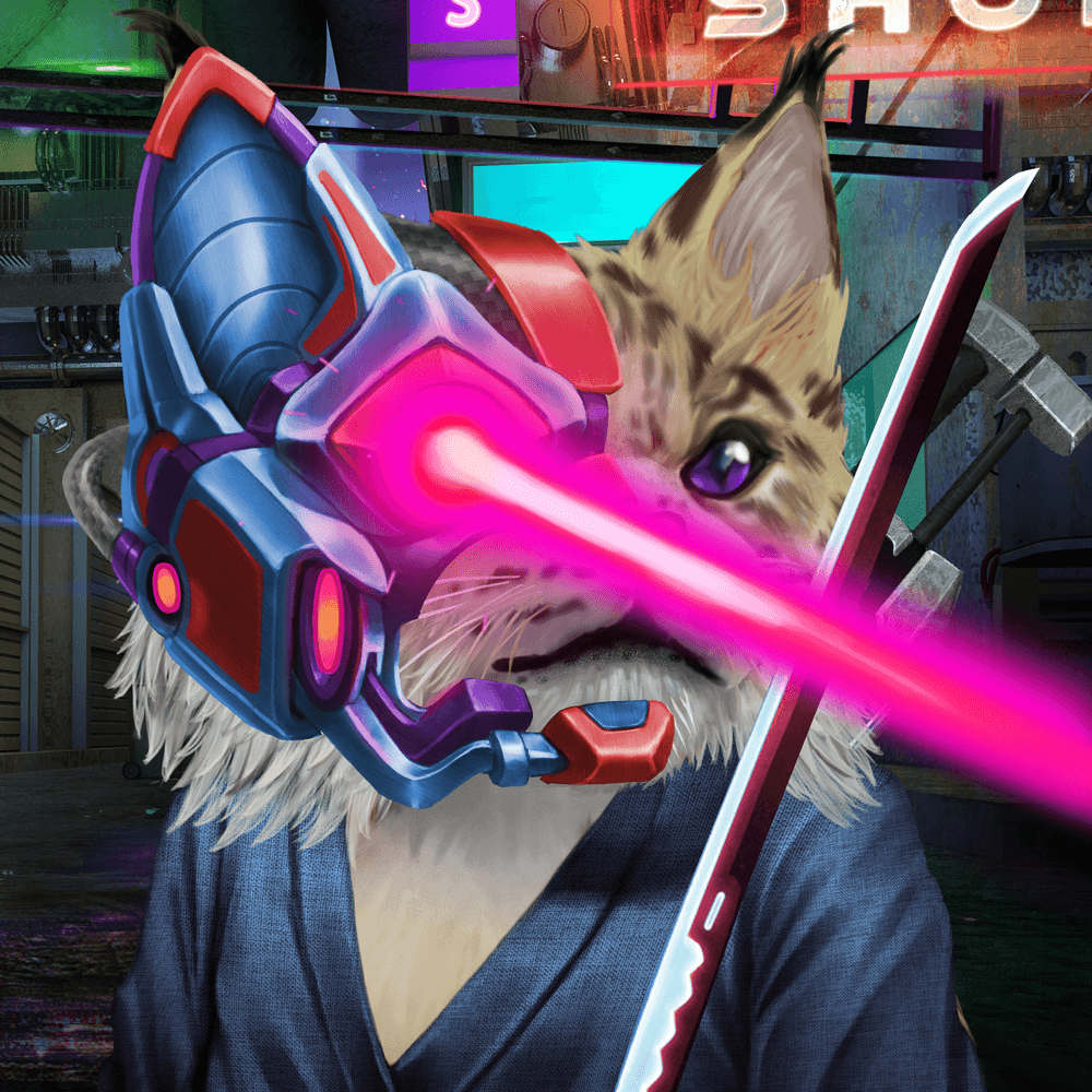 Laser Cat #45