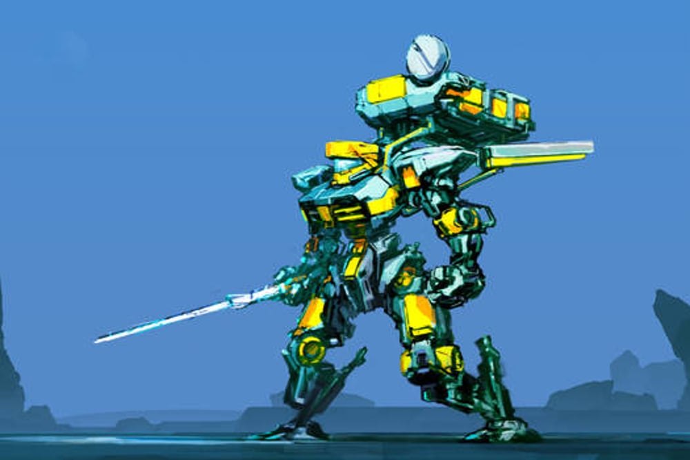 Mecha Fighters by Ksenolog