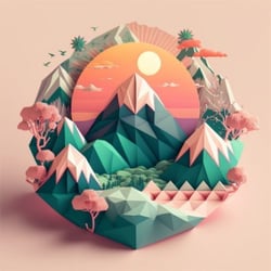 Elegant Origamis by MILAN