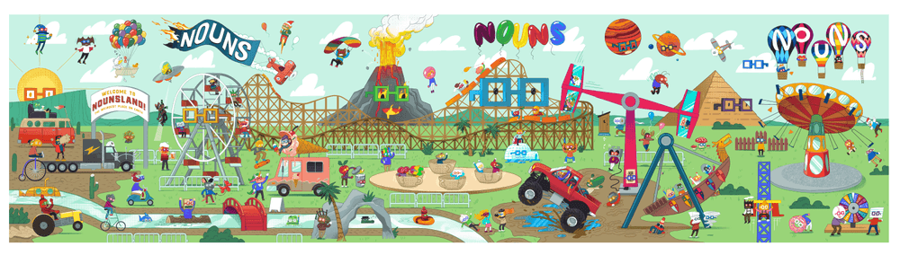 Nouns Comics #1 Generative Cover