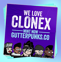 Gutter Punks - CloneX