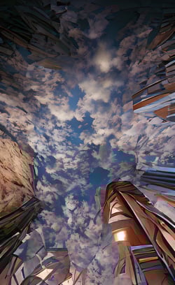 grounded (looking up)