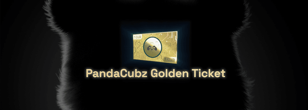 PandaCubz Golden Ticket