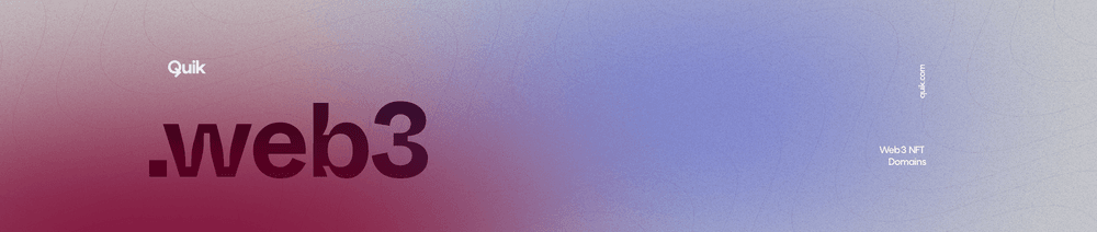 Web3 NFT Domains - Quik.com
