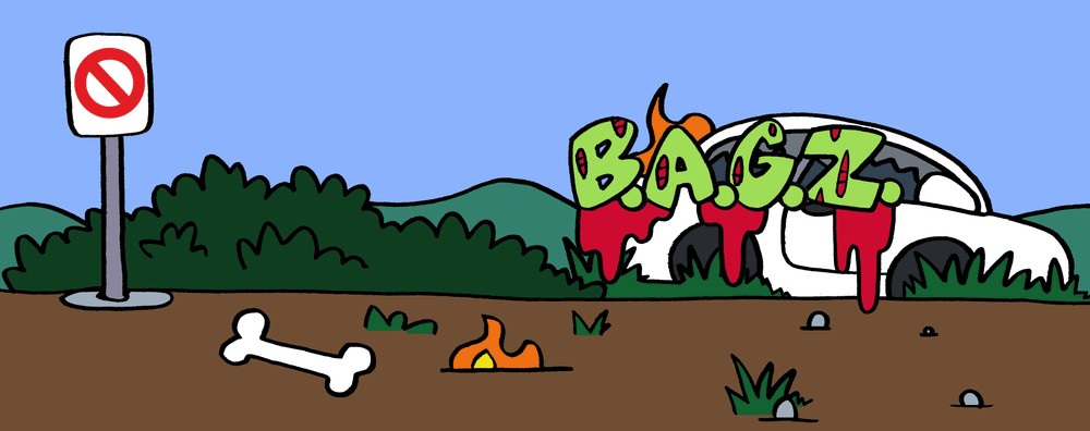 BAGZ Banner Free Mint