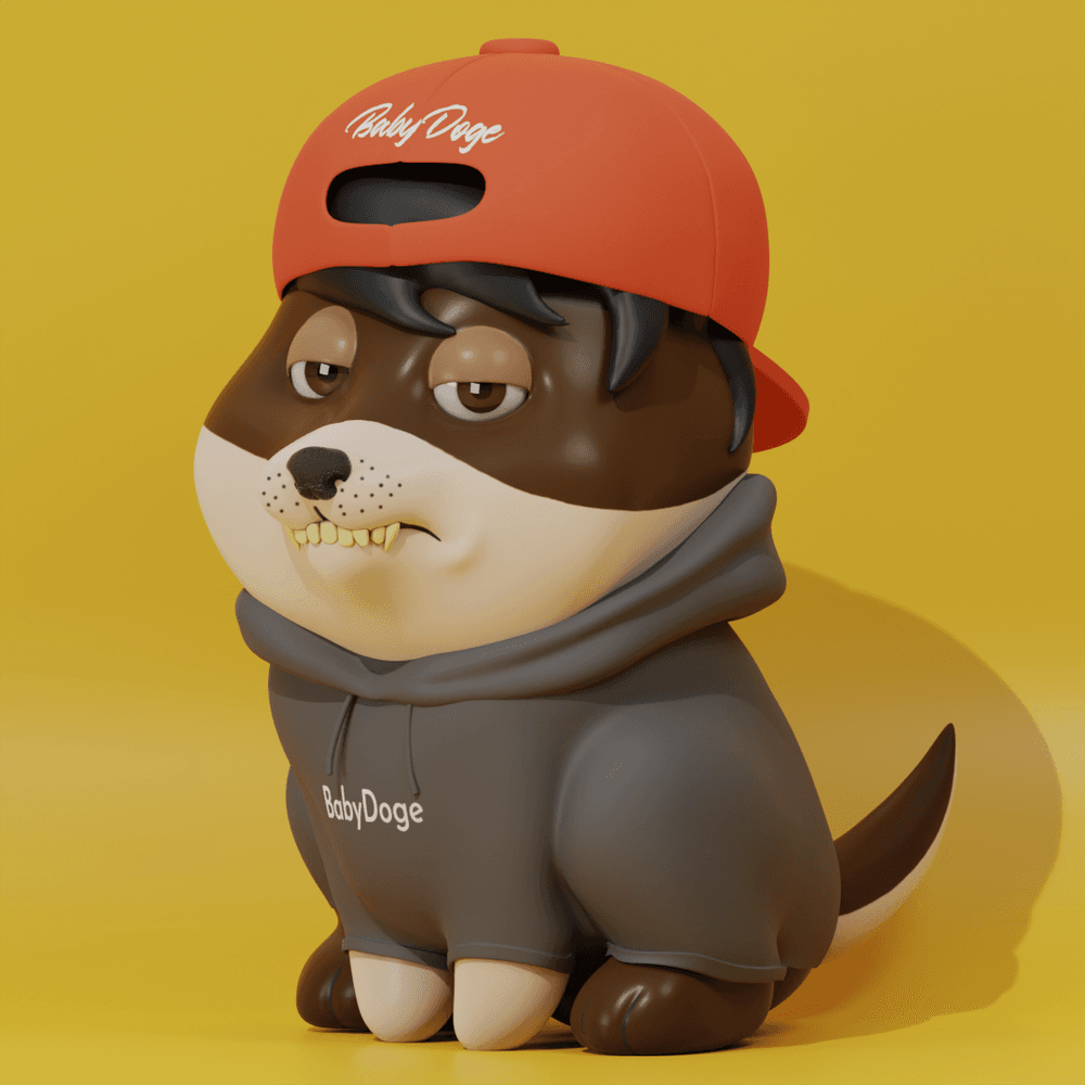 Baby Doge Army 3D