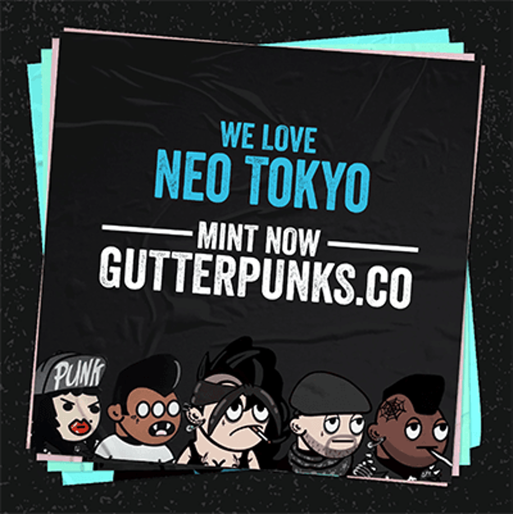 Gutter Punks Flyer - NeoTokyo Citizens