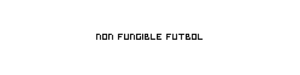 NON FUNGIBLE FUTBOL VOL 1