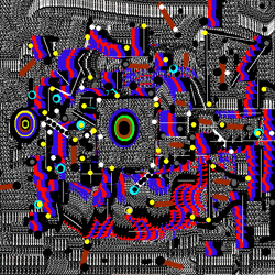 PIONEER GRAILS - MUT-3-2.TGA by Lee Mullican