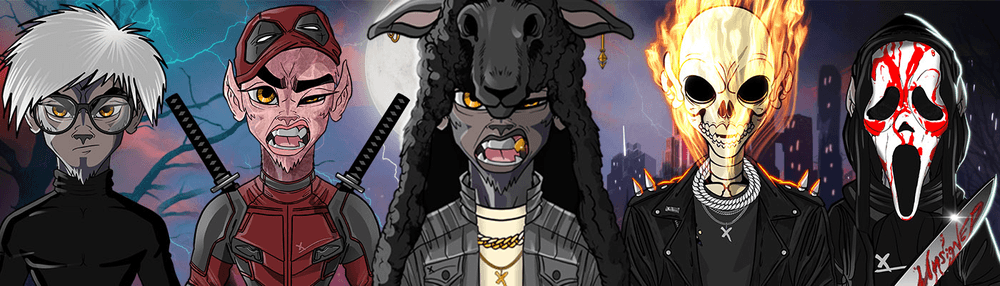 MetaWolves By The Unsigned Artist