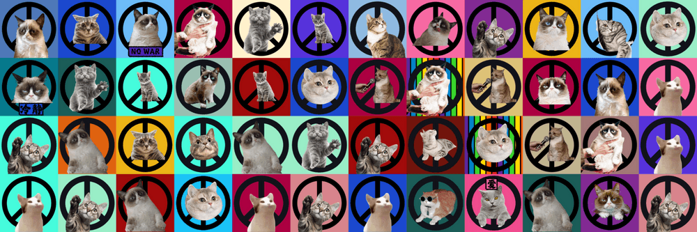 All this cat wants is world peace