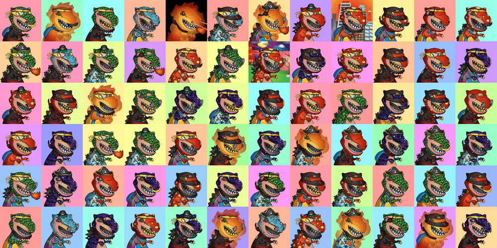 Dinosaur Family NFT