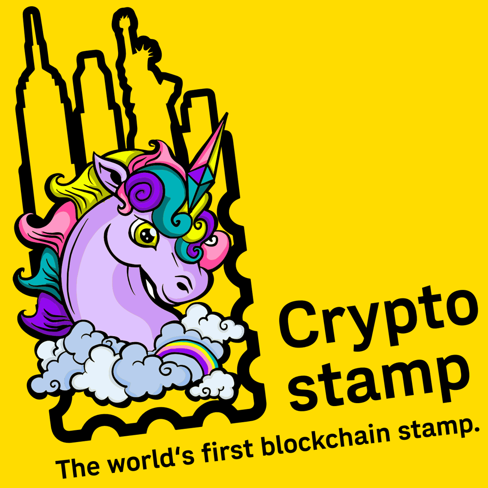 Crypto stamp NYC 0