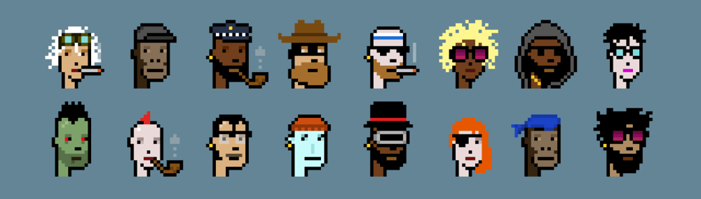 CryptoPunks on NFTsky