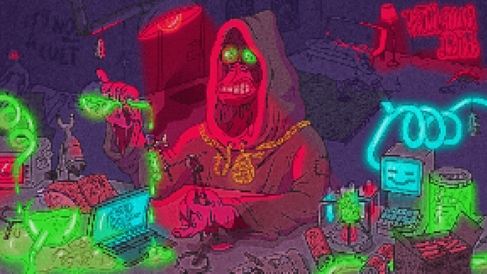 Trippin' Pixel Ape