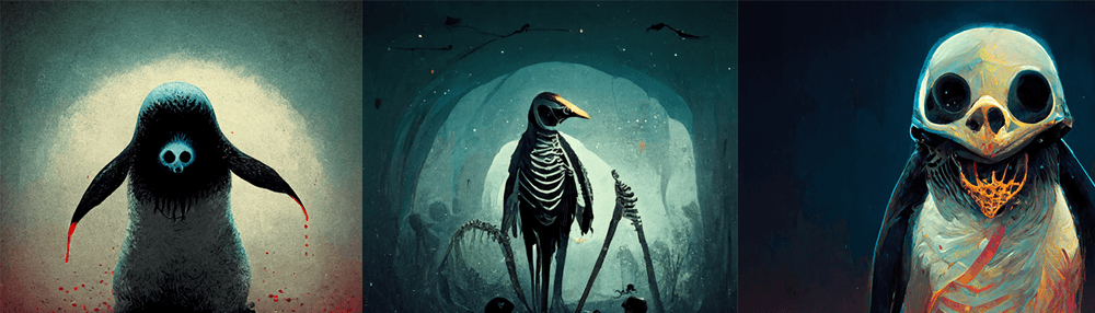 Real Scary Penguins