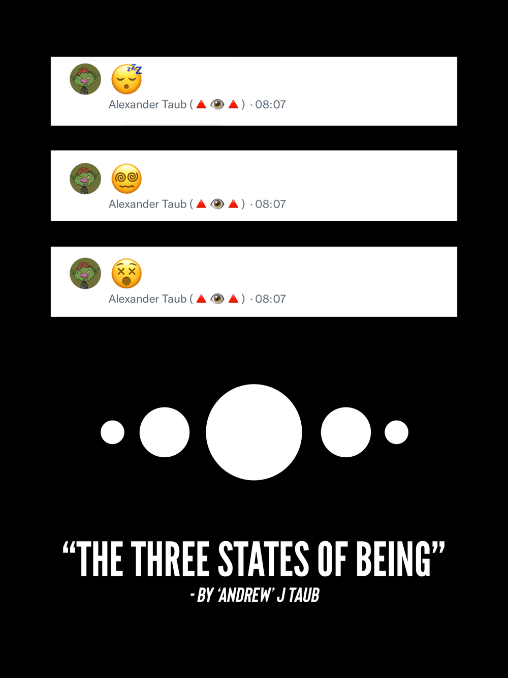 THE THREE STATES OF BEING