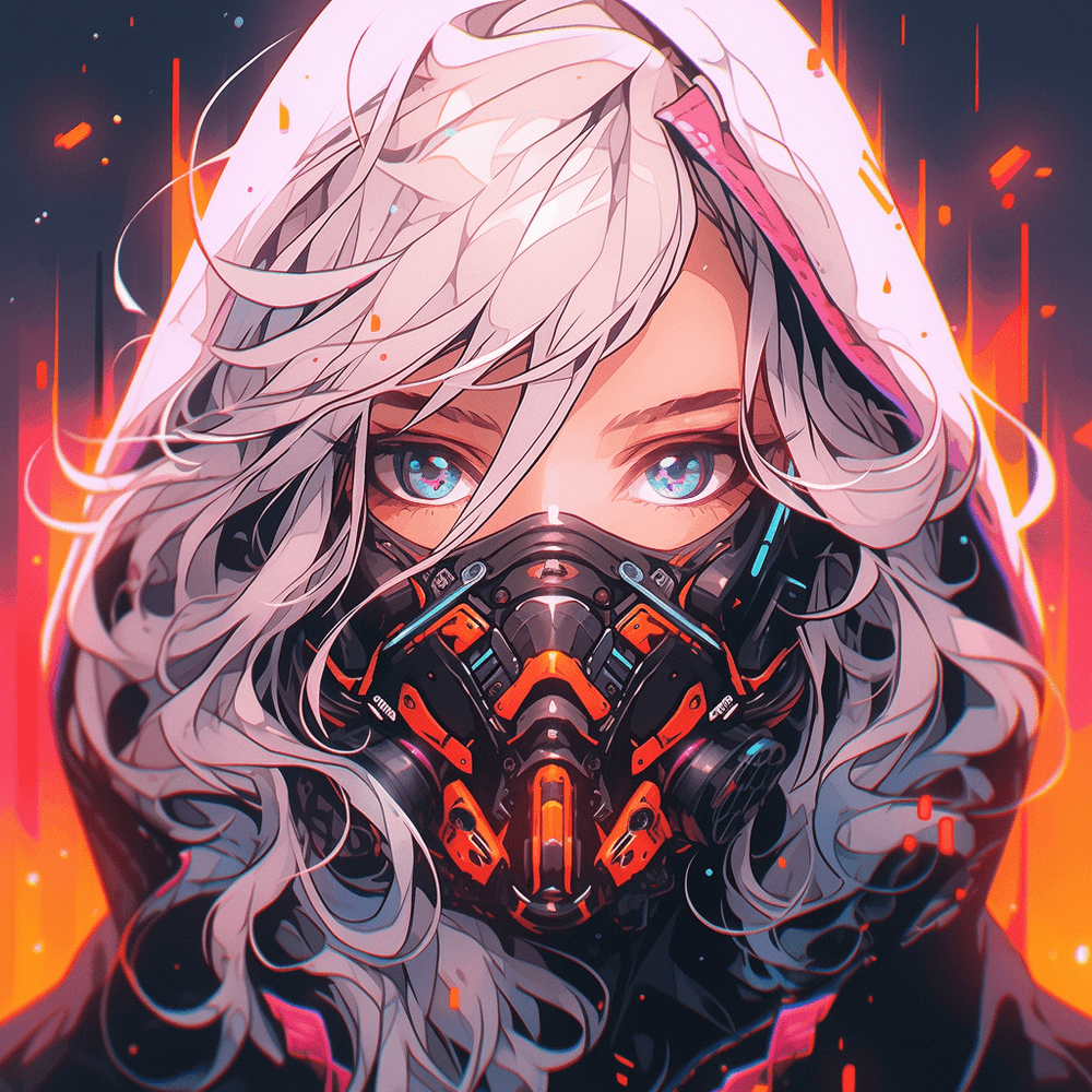 Cyber Veil Girl