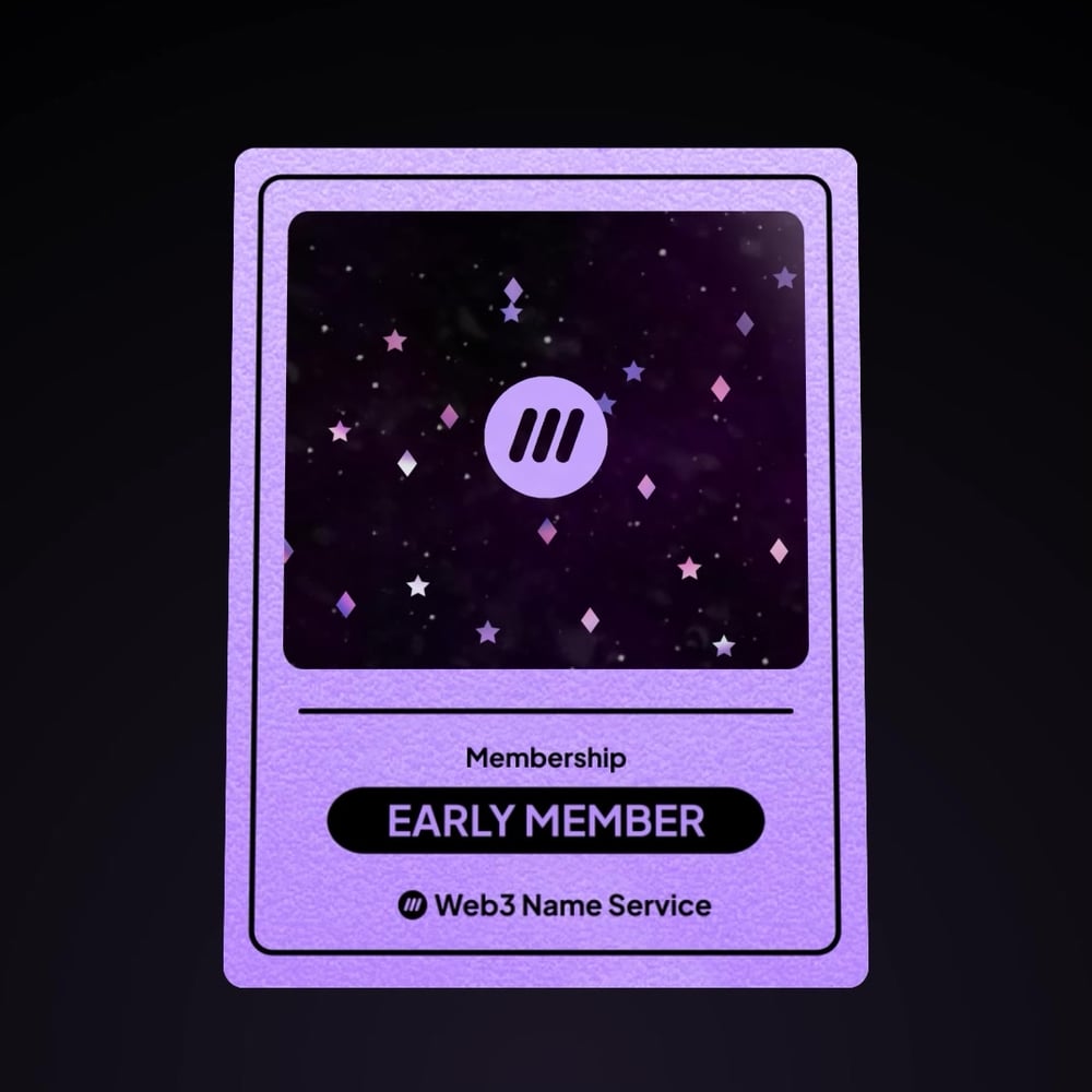 WNS: Early Member #158