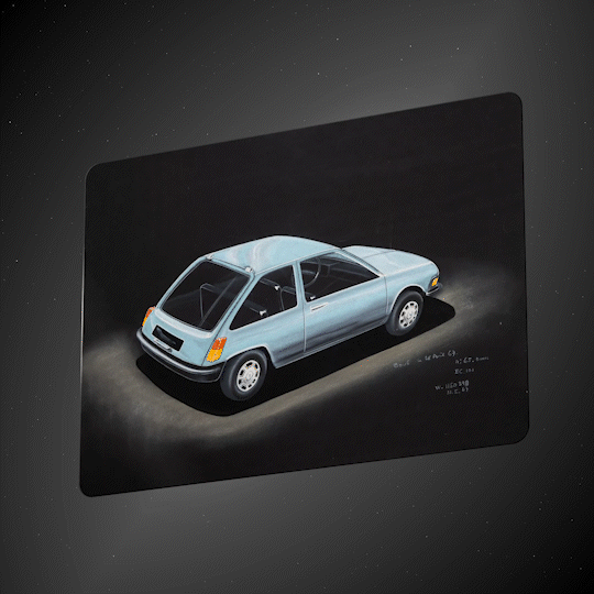Renault 5 original sketch #1171