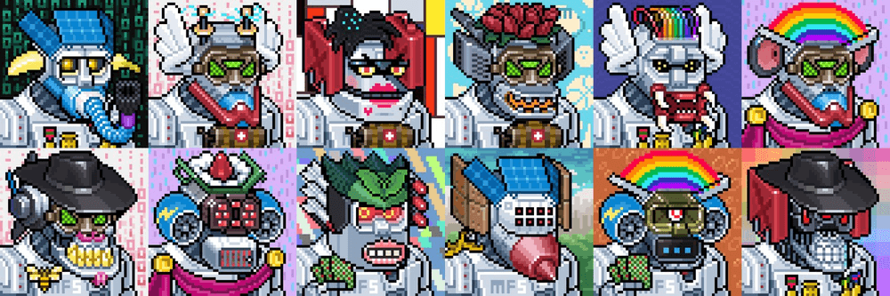 Futuristic Robots Gang