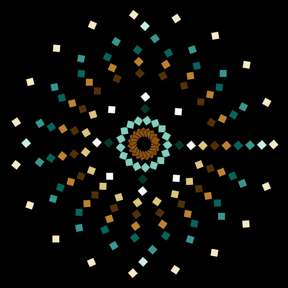 orbits generative art