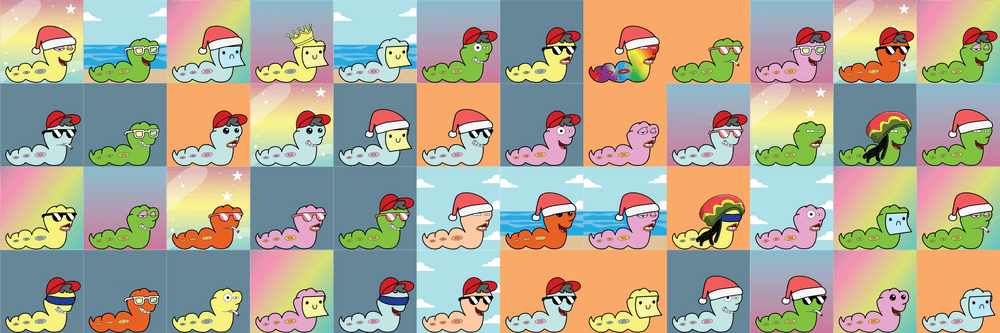 Larva Doodles