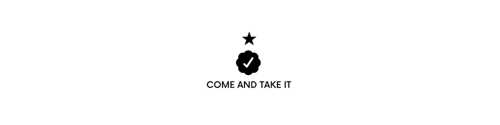 COME AND TAKE IT - Checks Edition