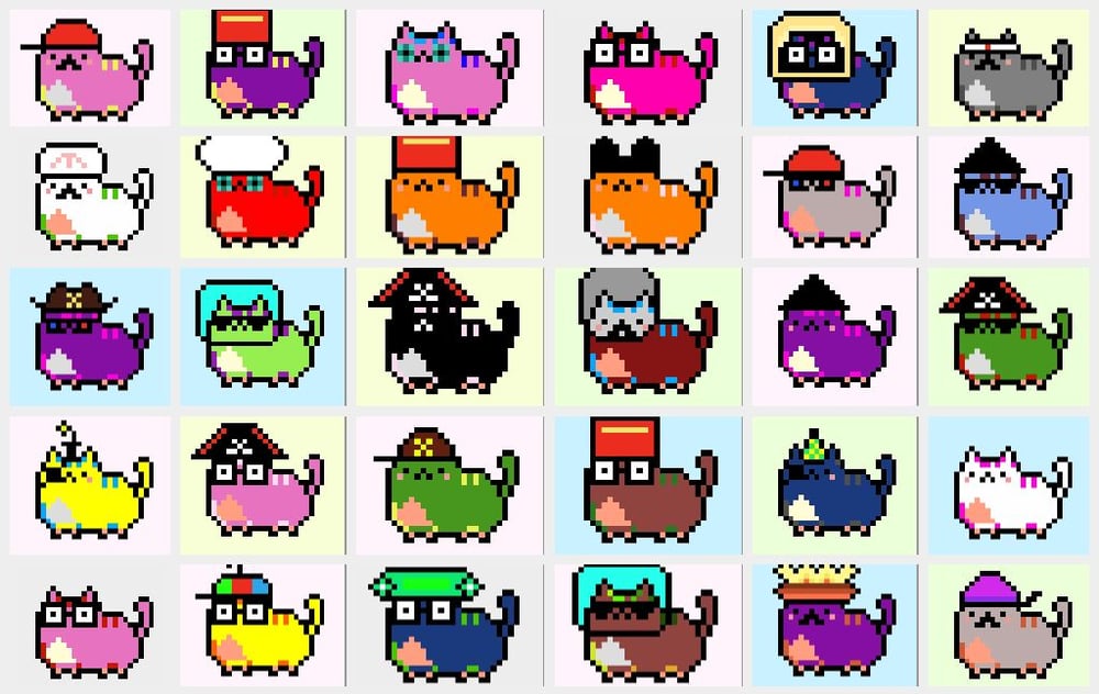 Pixel Kitty Supercar Club