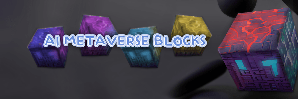 3D AI Metaverse-Blocks
