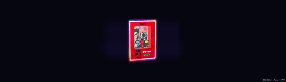 LUPIN THE III RD x 1BLOCK Special card