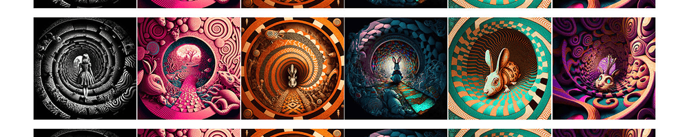Hallucination by DMT