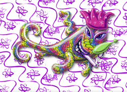 HoloFish by Kenny Scharf