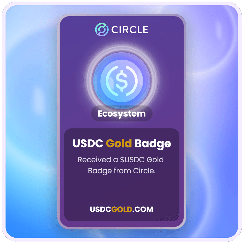 CIRCLE: USDC Gold Badge