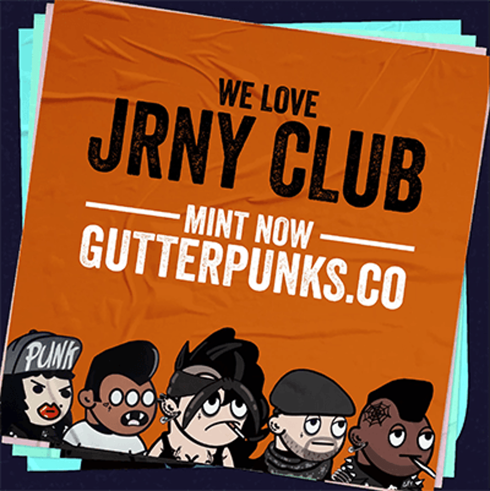 Gutter Punks Flyer - JRNY CLUB