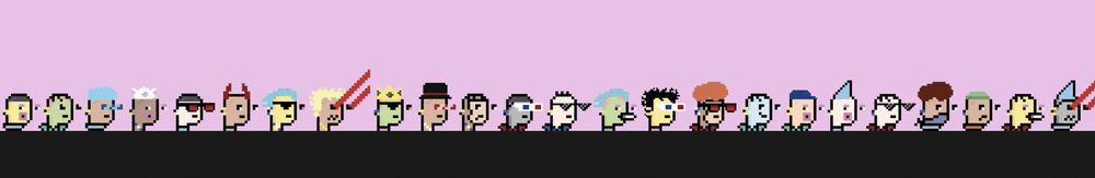 EightBit Doodled Punks