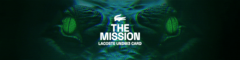 Lacoste UNDW3 - UNDW3 Card