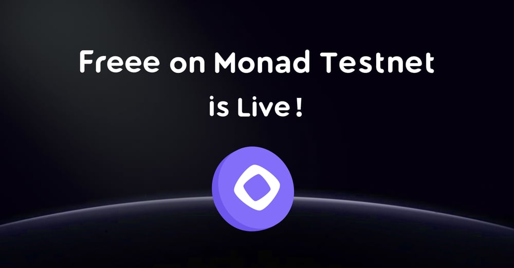 Freee on Monad Testnet is Live! #479403