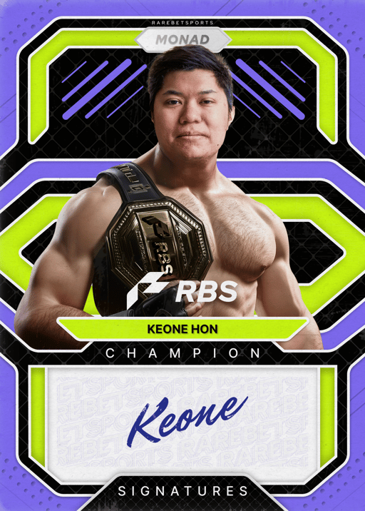 RBS Keone Champion Card