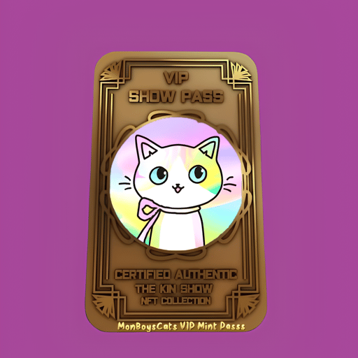 MonBoysCats VIP Mint Passs1698
