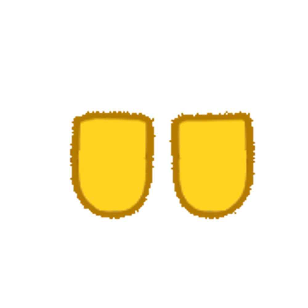 Lemon Costume - Shoes
