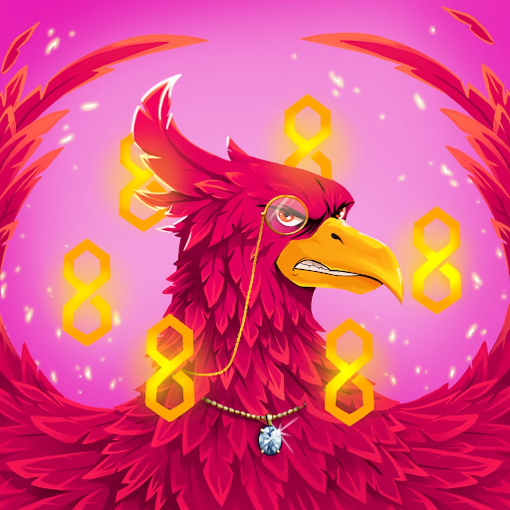 Polygon's Flaming Phenix Club #5626