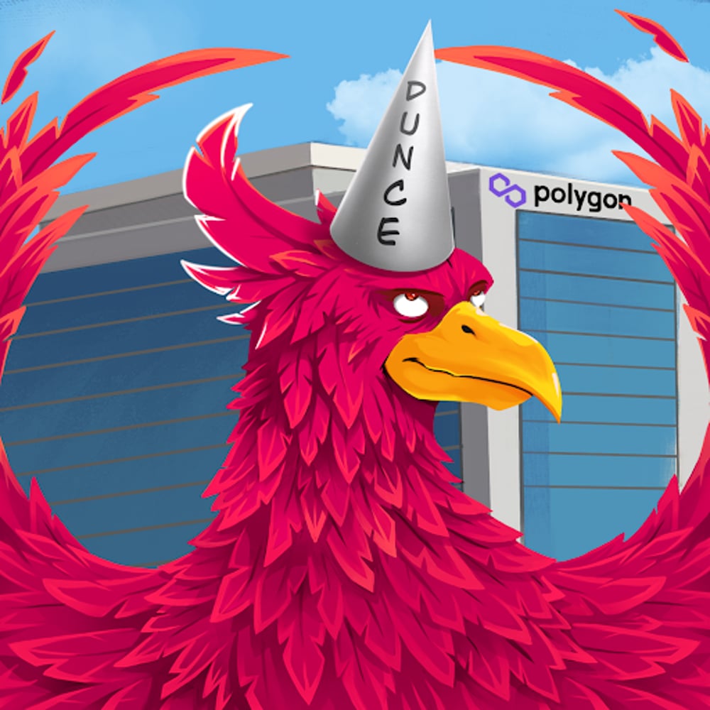 Polygon's Flaming Phenix Club #5628