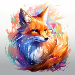 Rainbow Fox Plus